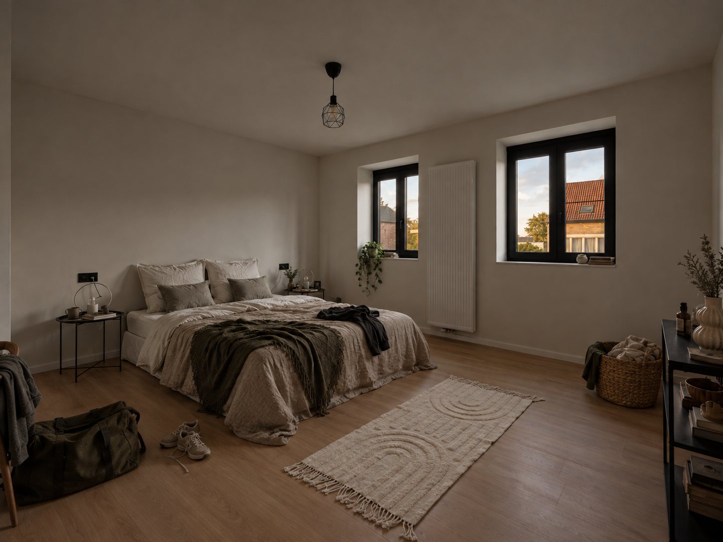 Slaapkamer zonder voorbereiding